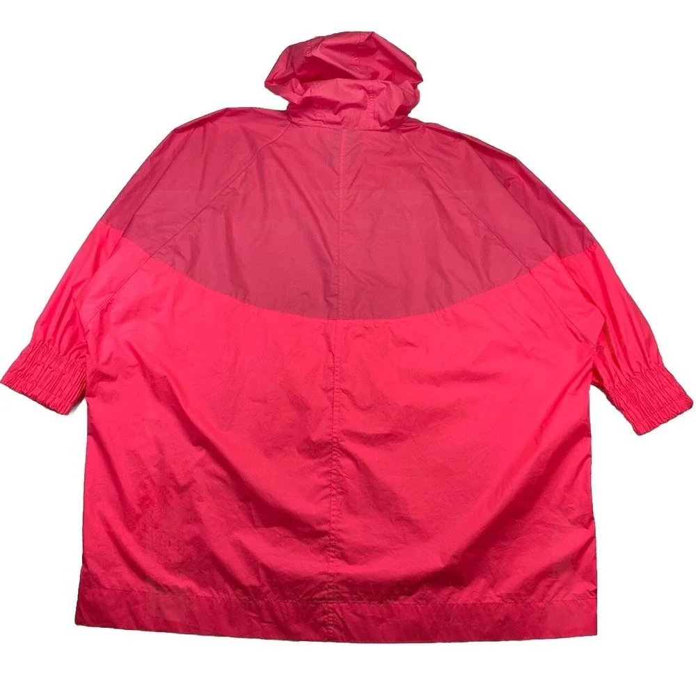 Nike Women's Oversized Windrunner Full‎ Zip  Jacket Pinksicle One Size (Stains)